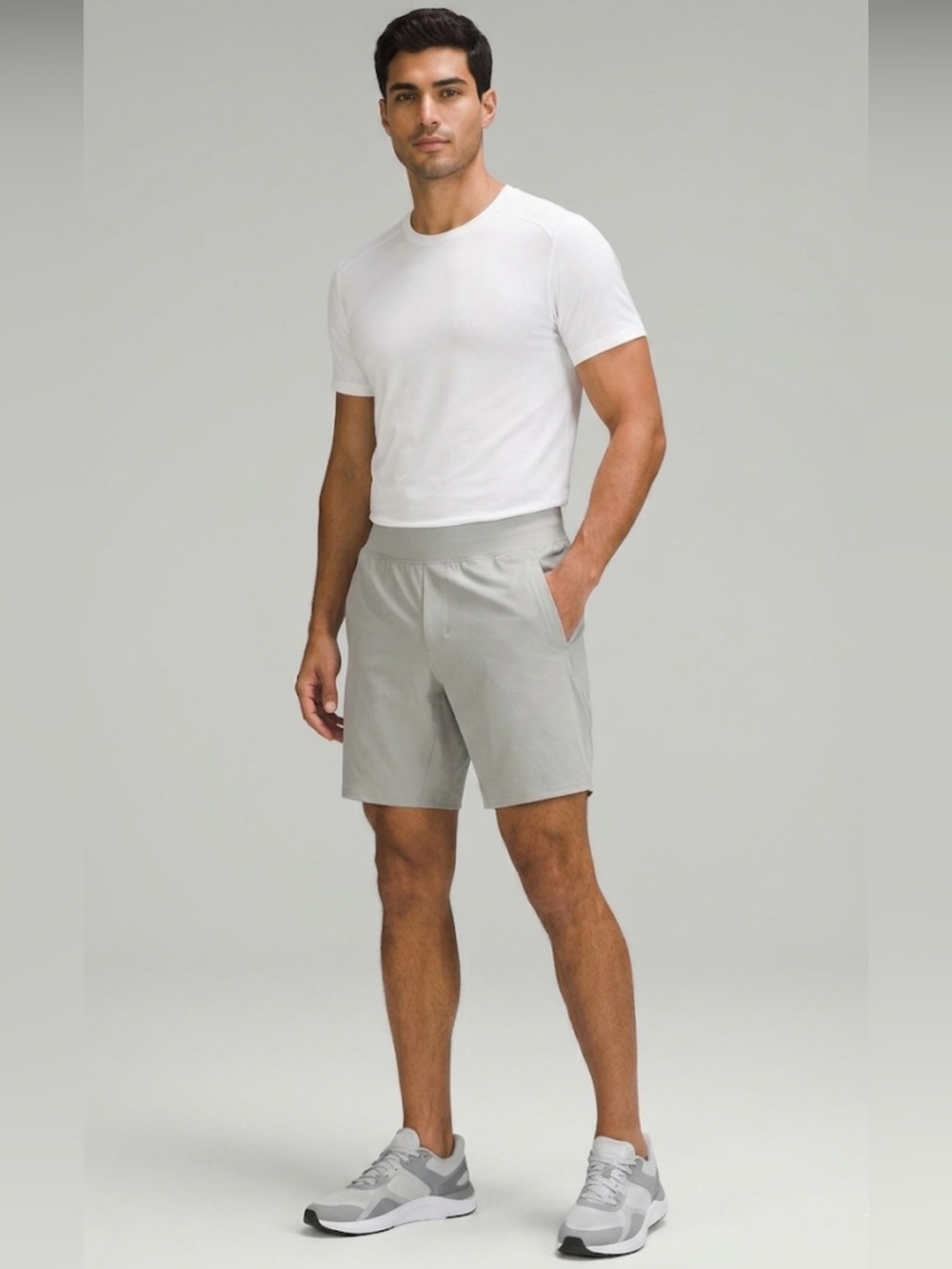 lululemon athletica Men's Athletic Shorts - light khaki colored